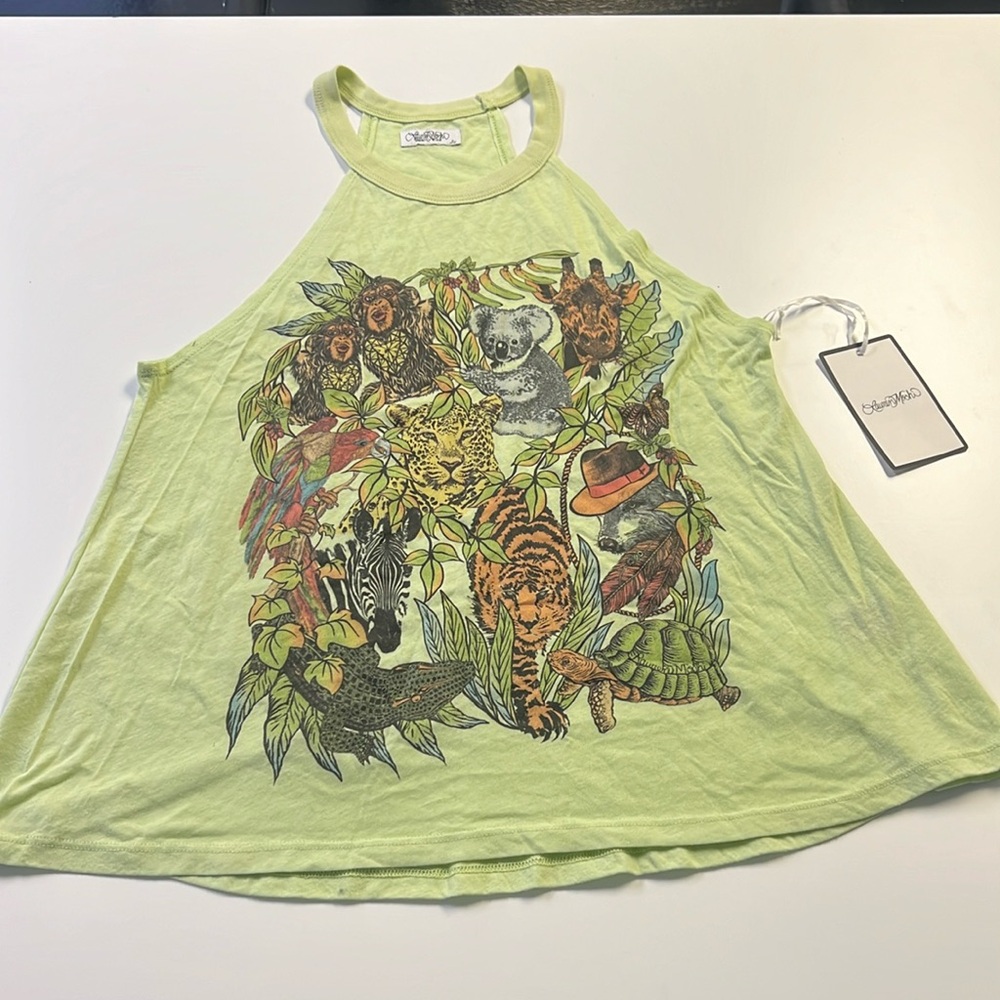 Lauren Moshi Animal Tank top